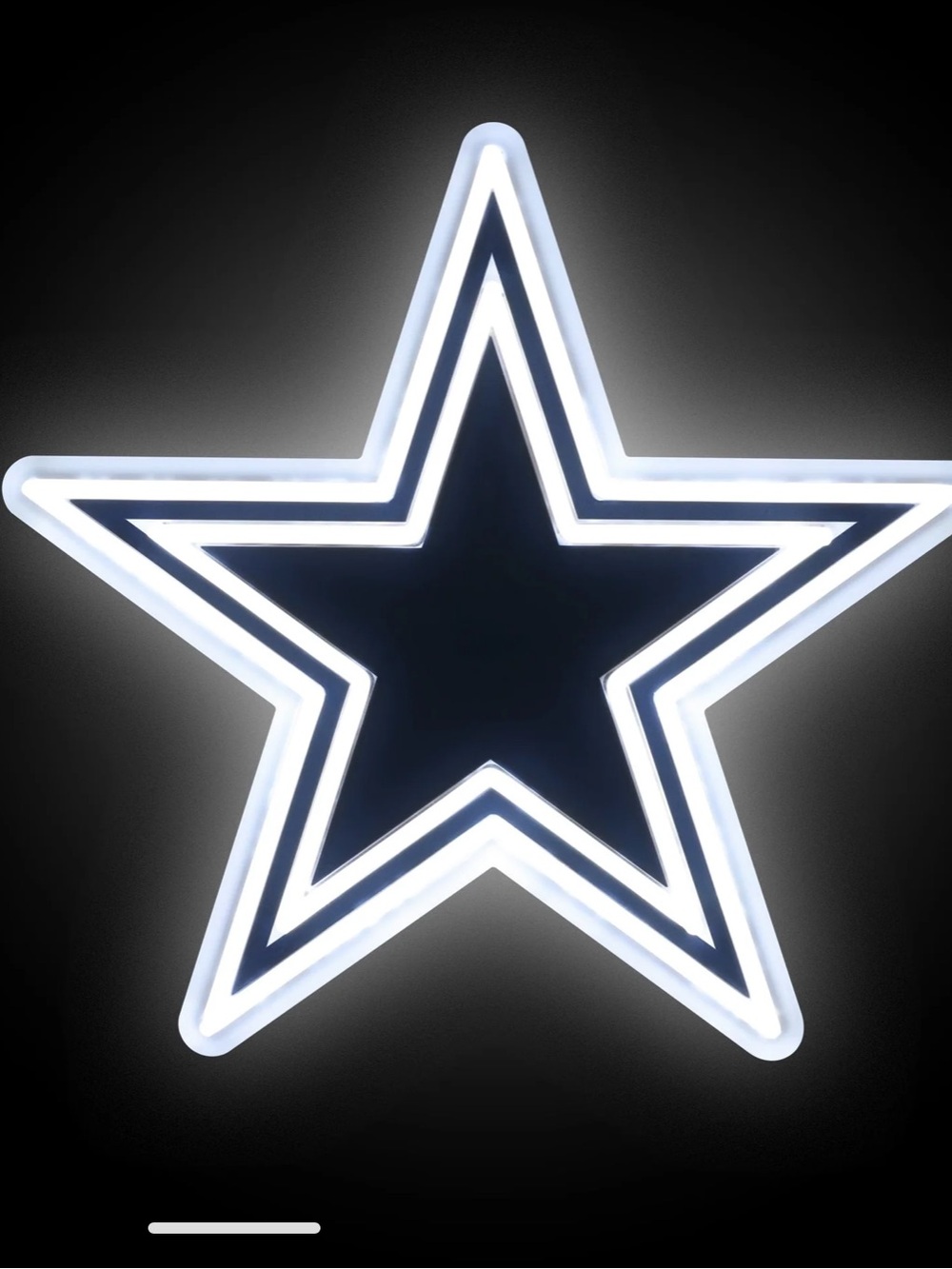 New Dallas Cowboys Team Led Neon Sign.